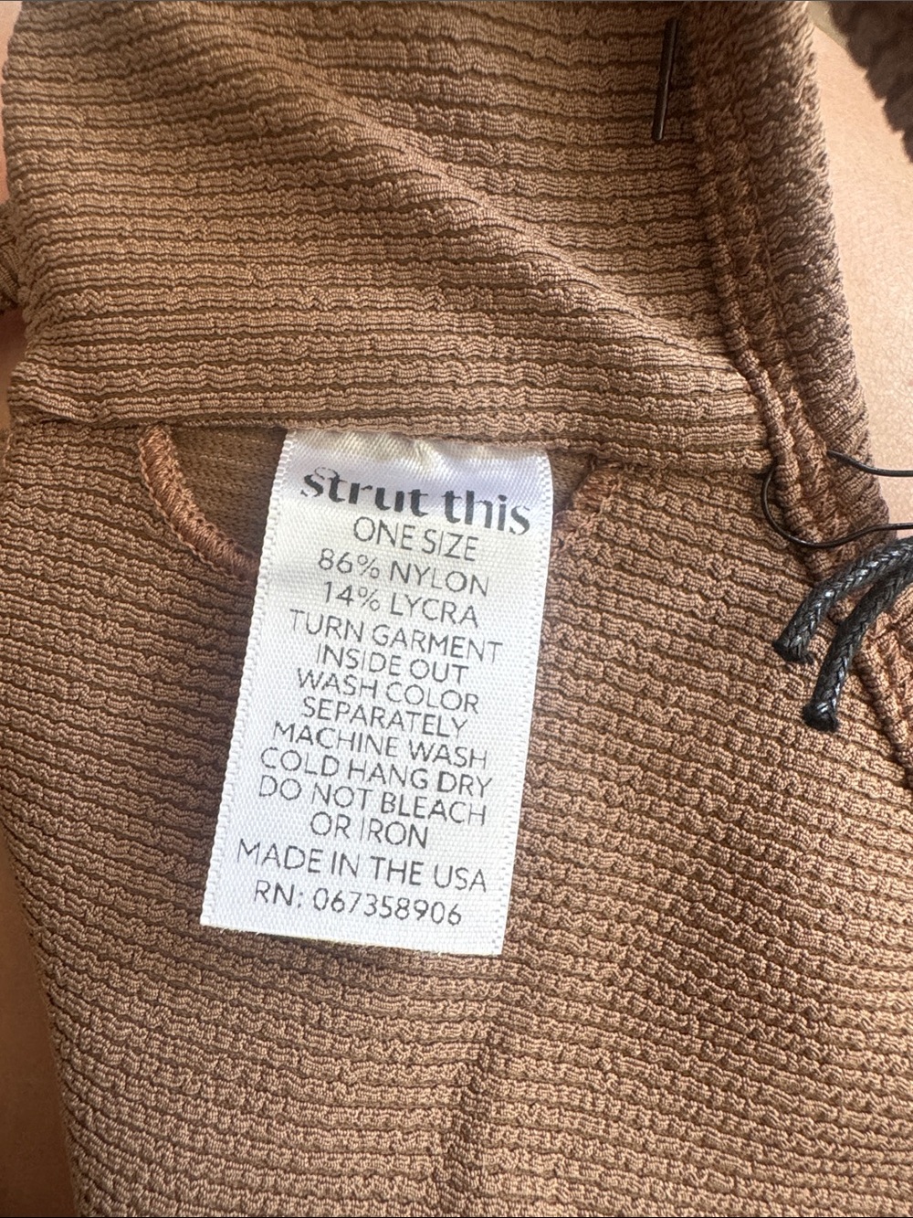 Strut This Bra Nude Brown - Picture 5 of 5